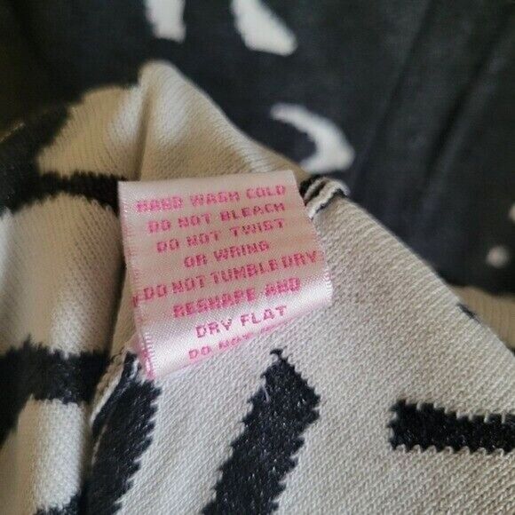 Parker Bodycon Stretch Knit Dress Metallic Dark Gray White Size Small - Picture 7 of 10